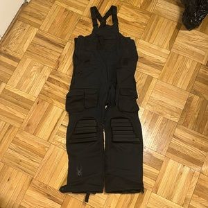 SPYDER MEN SKI SNOWBOARD COACHES GTX BIB SIZE MEDIUM (GREAT CONDITION)